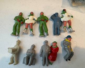 painted lead figures 