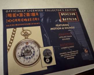 Commemorative Lionel Train watch