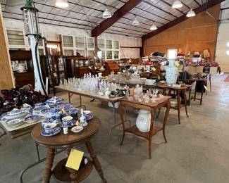 Table of Items For Sale