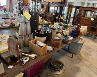 Table of Items For Sale