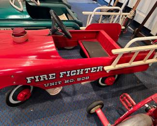 Fire Chief Pedal Car