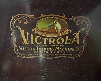 F45. Victrola Record Player w/Key-Floor Model	