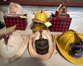 Leather Fire Helmets
