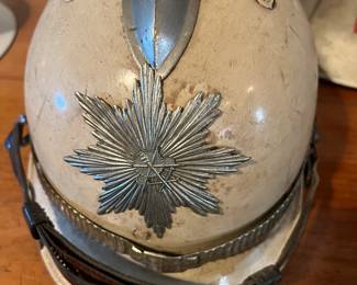 42. WWII Fire Helmet