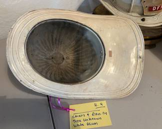 9. Cairns & Bros - New York - White - Size Unknown - No Shield