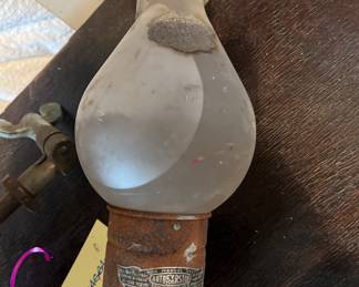 Auto Fyr Stop w/Glass Globe Fire Extinguisher,