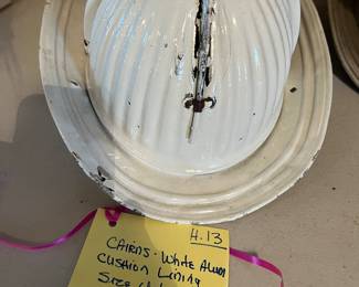 13. Cairns - White - Size Unknown - Cushion Lining - No Shield
