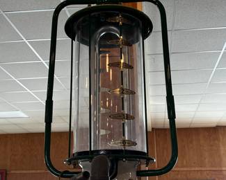 SINCLAIR Restored Gas Pump - 
10 Gallon - Lights Up!