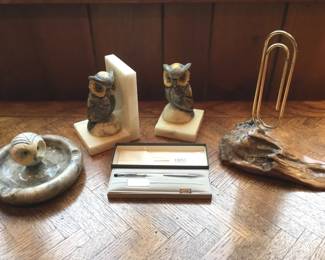 Alabaster Desk Accessories 