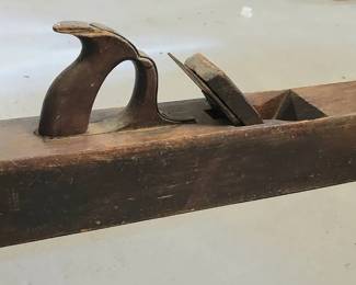 Antique Wood Block Plane BUCK Iron