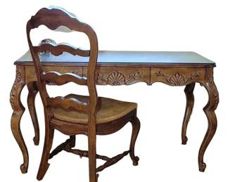 Louis XVStyle Desk With Chair