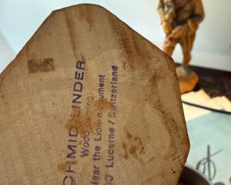 Schmid-linder Swiss Man & Woman Figurines