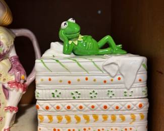 1977 Sigma Taste Setter Kermit the Frog Cookie Jar