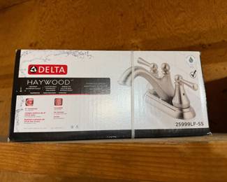 Delta Haywood Double Handle Faucet – Model #25999LF-SS