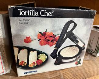 Vitantonio Tortilla Chef Electric Press Cooker