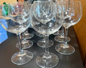 Set of 9 Balloon Wine Glasses