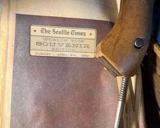 1962 The Seattle Times Worlds Fair Souvenir Edition Newspaper