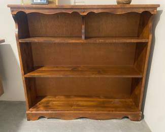 3-Tier Maple Finish Bookshelf
