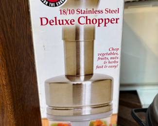 Norpro 18/10 Stainless Steel Deluxe Chopper
