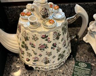 Paul Cardew for Portmeirion "Botantic Garden" Victorian Tea Table Teapot