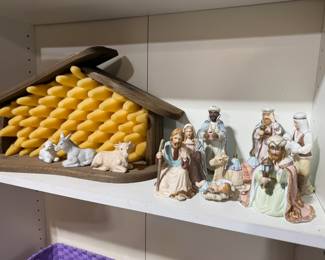 1994 Lefton "The Christopher Collection" Nativity Set