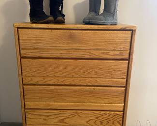 5-Drawer Oak Dresser