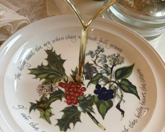 Portmeirion "The Holly and The Ivy" Handled Serving Plate