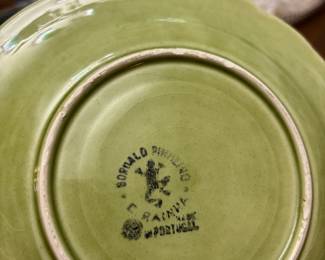 Bordallo Pinheiro Cabbage Green Earthenware Dishes