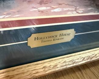 Framed & Matted Print  "Hollyhock House" by Thomas Kinkade