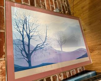 1985 Framed Poster "Front Line Editions" by Jon Christopher