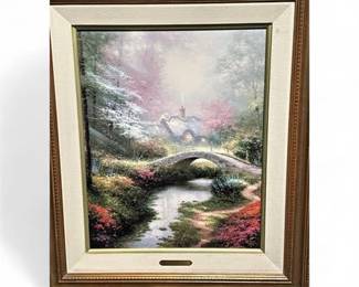 Thomas Kinkade Brookside Hideaway Limited Edition Canvas Print