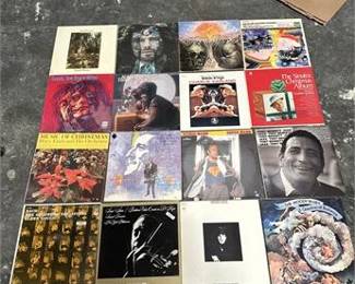 Lot of 16 Vinyl Record Albums Beatles Cohen Bennett Jazz Rock