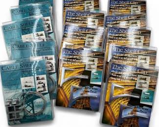 Fourteen Shelf Clips Cable Shelf Brackets By Expo Design New in Package