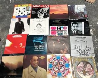 Mixed Vinyl LP Record Collection Lot of 16 Albums Jazz Rock