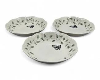 Lenox Butterfly Meadow 8.5" Pasta Bowls Set of 3