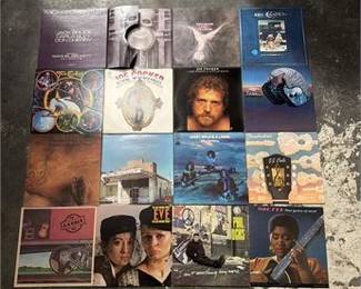 Lot of 16 Classic Rock & Prog Vinyl LP Albums Clapton J.J. Cale ELP