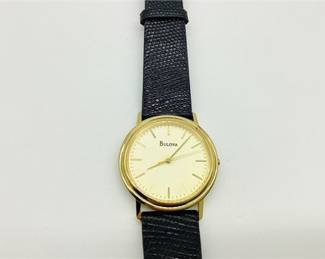 Bulova Gold Tone Quartz Watch
