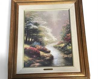 Thomas Kinkade Garden Of Promise II Framed Canvas 1338/2950