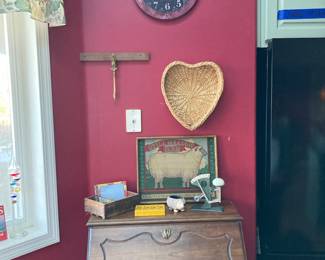 Chippendale Style Secretary Desk