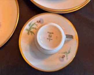 Hutschenreuther Selb Bavaria Audubon Bird Dish Set