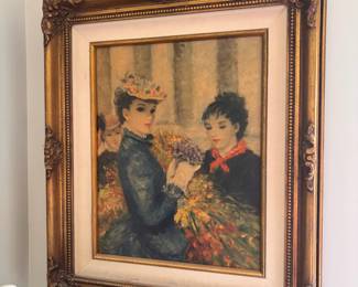 Framed Print "The Flower Market" by Cherry Jeffe Huldah