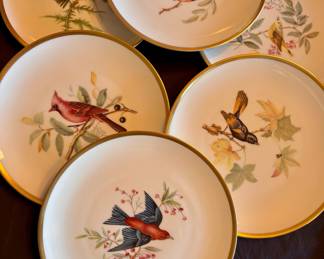 Hutschenreuther Selb Bavaria Audubon Bird Dish Set