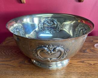 Silver Plated Punch Bowl