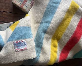 Orr Hollandtone Striped Wool Blanket