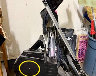 Exercise equipment, Minnie Mouse stroller