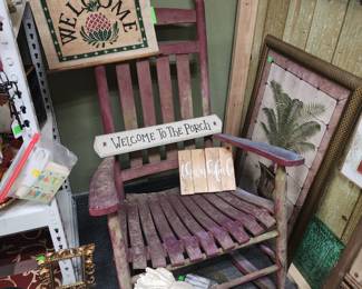 Pair of porch rockers