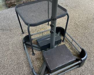 Patio Watcher Double SIded Patio Umbrella