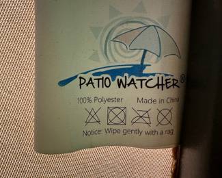 Patio Watcher Double SIded Patio Umbrella