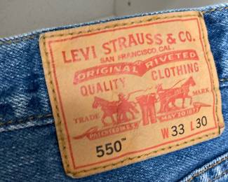Levi Strauss Co. Jeans - Sizes W -33 – 34 L - 30