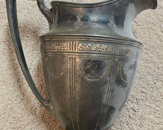 Tiffany silver water pitcher